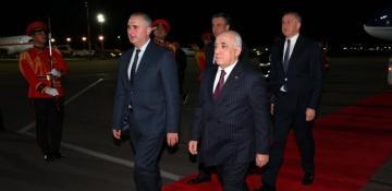 Prime Minister Asadov arrives in Georgia for working visit