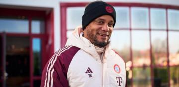 Coach Kompany extends Bayern contract following strong start