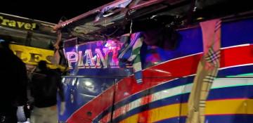 At least 63 dead in Uganda bus crash