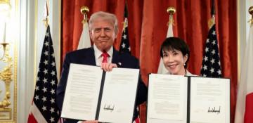 Trump praises Japan's 'great' female leader in talks on trade, critical minerals 