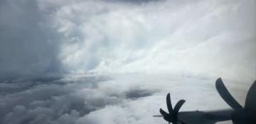 Stunning view from inside the eye of Hurricane Melissa -  VIDEO 