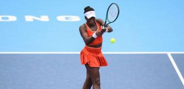 Victoria Mboko rallies past Talia Gibson to advance in Hong Kong Open