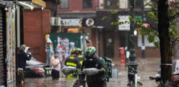 New York storm turns deadly: Two men die in flooded basements -  VIDEO 