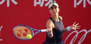 Belinda Bencic pulls out of Hong Kong quarterfinals with thigh injury