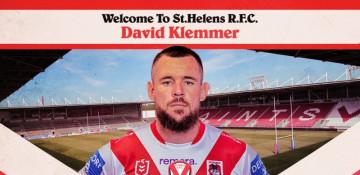St Helens sign Australian forward David Klemmer on two-year deal from 2026 