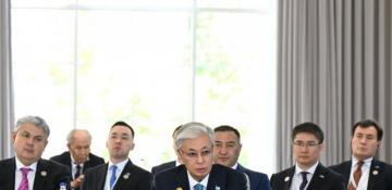 Kazakh president praises Azerbaijan’s leadership in strengthening Turkic unity