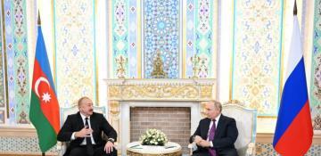 Aliyev highlights growing trade ties with Russia during Dushanbe meeting