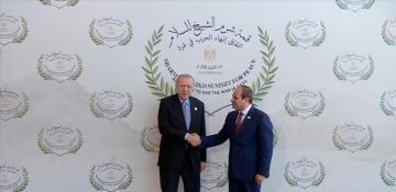 Erdogan arrives in Egypt for Gaza peace summit