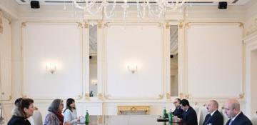 President Aliyev meets UN-Habitat chief to discuss urban development cooperation