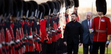 King Charles hosts Zelensky ahead of London summit on Ukraine