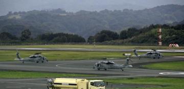 US military helicopters make emergency landings in Japan