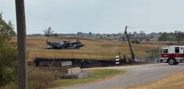 US Air Force plane crashes during training mission