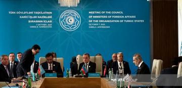 OTS foreign ministers' council convenes in Gabala