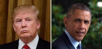 Trump calls Obama a threat to democracy 