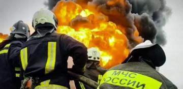 Drones strike Russia’s Ulyanovsk region, substation fire knocks out power -  VIDEO 