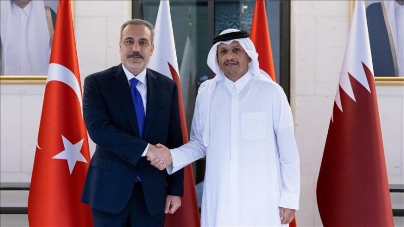 Turkish, Qatari foreign ministers hold phone talks to discuss Gaza ceasefire plan