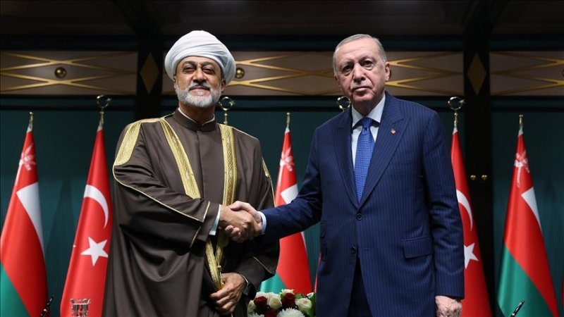 Turkish president arrives in Oman for a 3-day Gulf tour