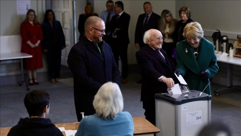 Voting concludes in Ireland's presidential election