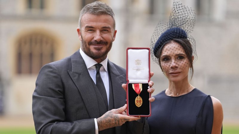 News about - David Beckham receives knighthood from King Charles  -VIDEO 