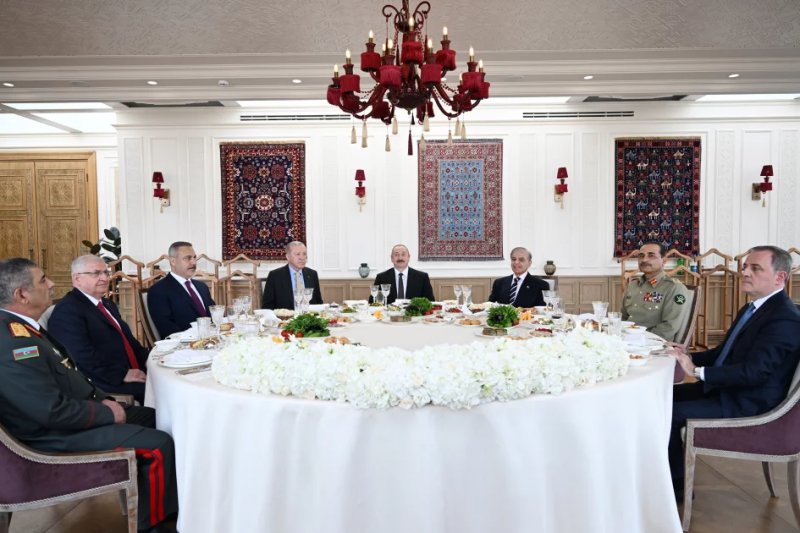 News about - Azerbaijani, Turkish, and Pakistani leaders hold joint dinner