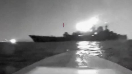 Russia destroys four Ukrainian drone boats near Black Sea port of Tuapse 