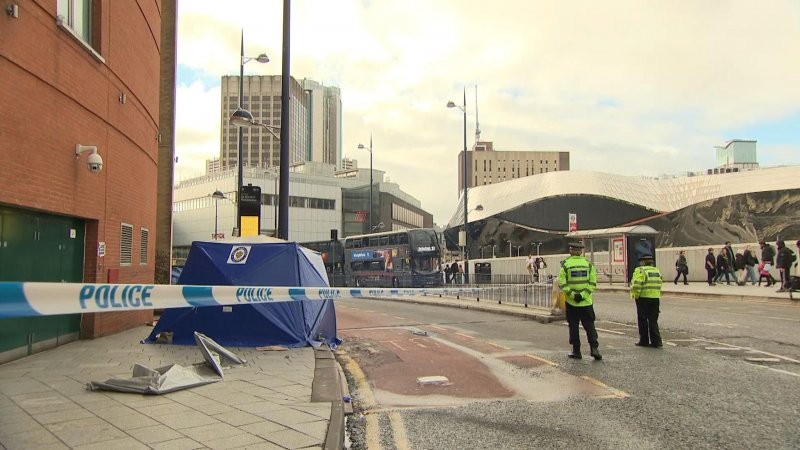 Woman dies after being stabbed in Birmingham city centre 