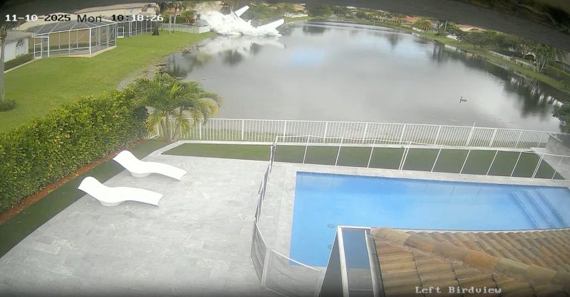 Plane carrying hurricane aid to Jamaica crashes in Florida waterway