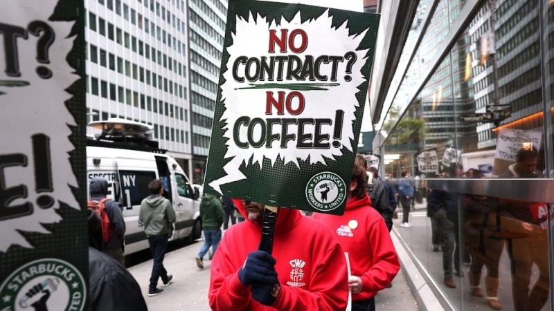 Starbucks workers union launches strike across US