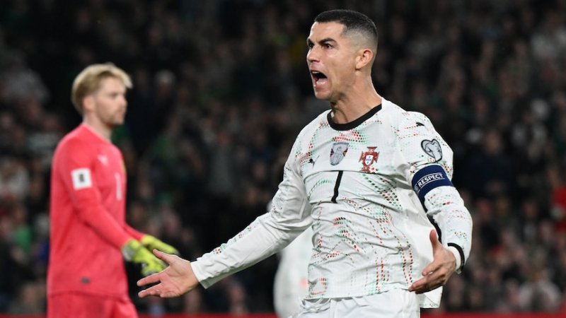 Cristiano Ronaldo risks missing World Cup opener after first international red card