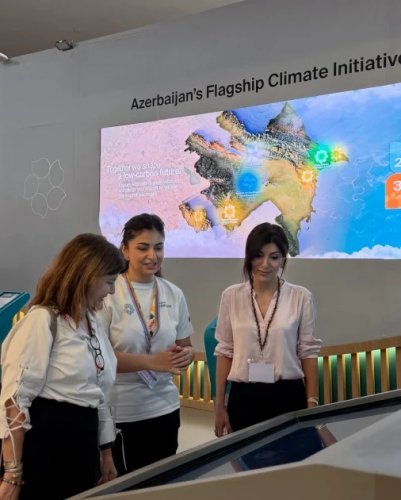 Princess of Jordan's Hashemite Kingdom visits Azerbaijan pavilion at COP30