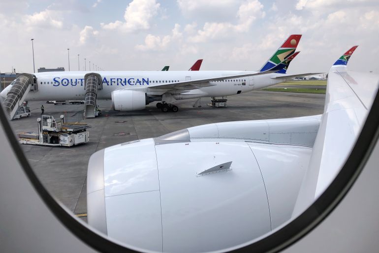 South Africa allows 153 Palestinians to disembark after 12-hour plane ordeal