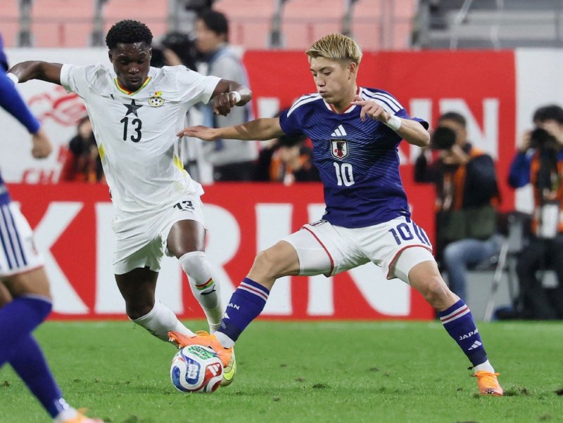 Japan defeat Ghana 2-0 in friendly as World Cup preparations continue