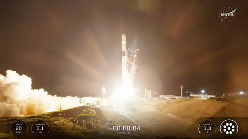SpaceX achieves 500th orbital launch with Sentinel-6B mission -  VIDEO 