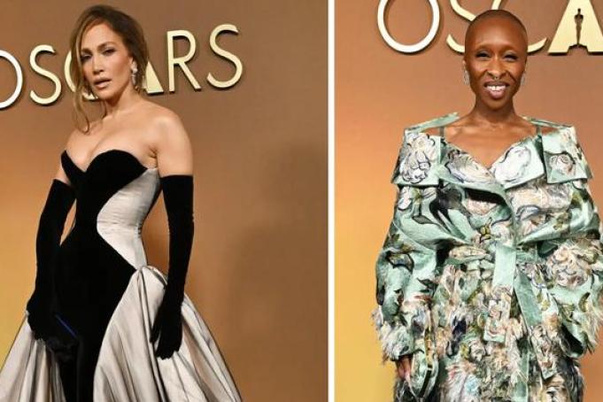  In Photos:  Jennifer Lopez, Cynthia Erivo among celebrities at Governors Awards red carpet