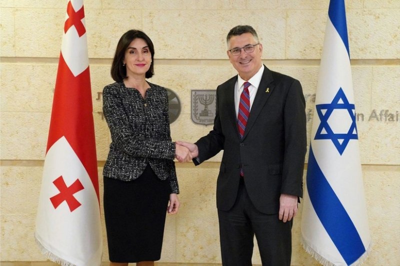 Georgia's FM Botchorishvili visits Israel