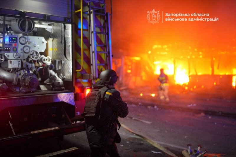 At least 5 killed in overnight Russian strike on Ukraine's Zaporizhzhia