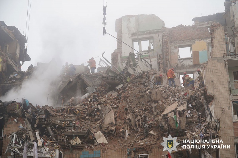 Death toll in Ternopil rises to 31 after Russian missile strike 