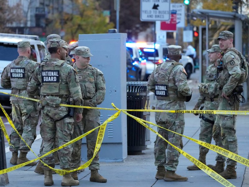2 National Guardsmen injured in shooting near White House