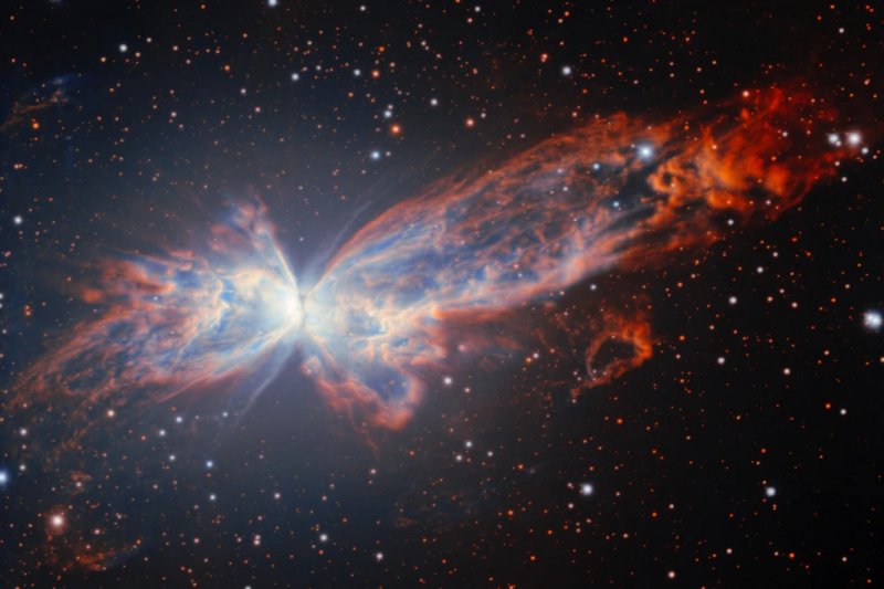 Chile telescope captures stunning cosmic butterfly