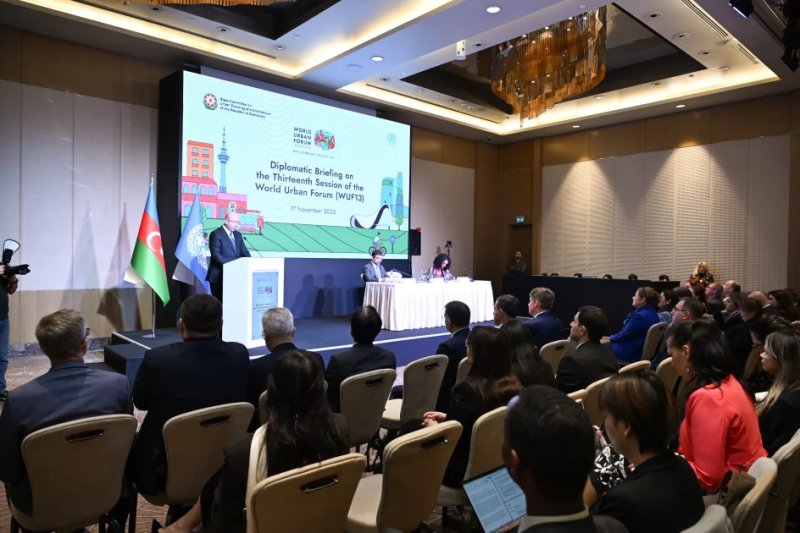 Azerbaijan holds briefing for diplomats ahead of UN World Urban Forum 2026