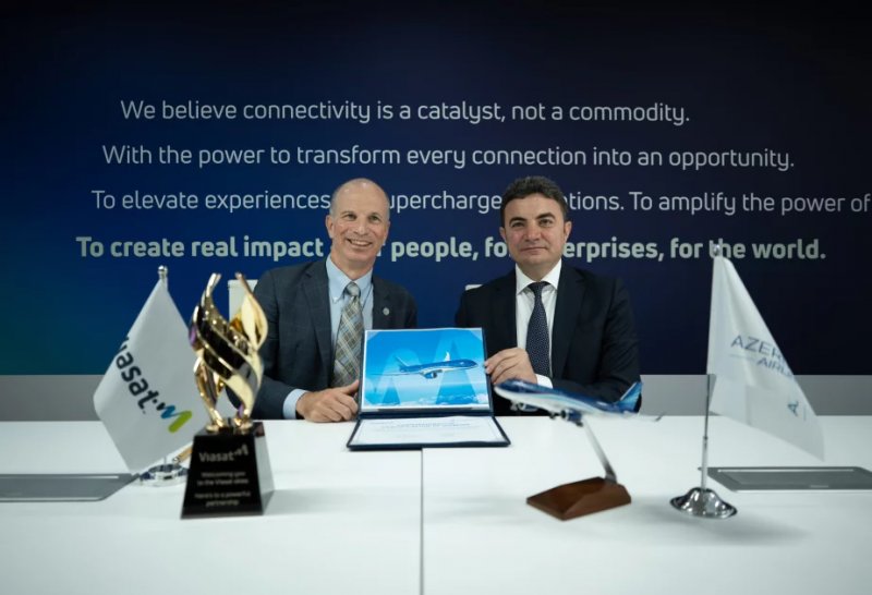 Azerbaijan Airlines partners with Viasat to equip aircraft with high-speed internet