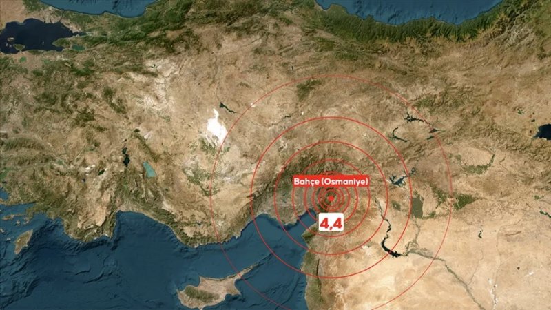 4.4-magnitude earthquake hits southern Türkiye