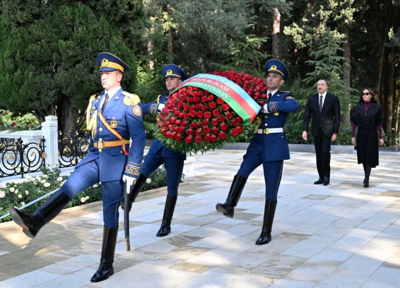 News about - President Aliyev, First Lady pay tribute to national leader on Victory Day