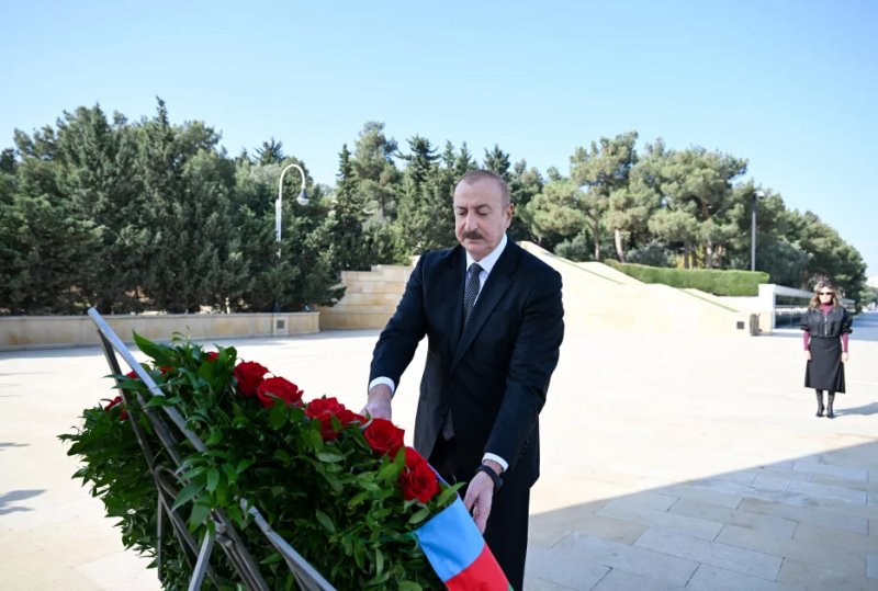 News about - President Aliyev, First Lady pay tribute to martyrs on Victory Day