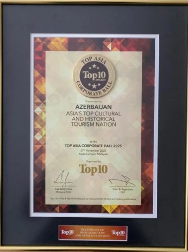 News about - Azerbaijan named Asia’s top cultural and historical tourism nation