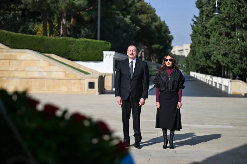 News about - President Aliyev, First Lady pay tribute to martyrs on Victory Day