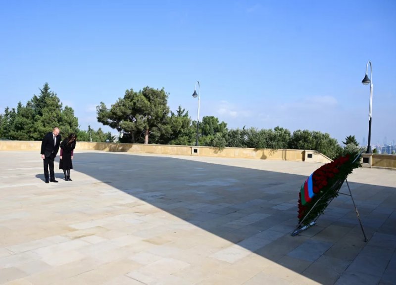 News about - President Aliyev, First Lady pay tribute to martyrs on Victory Day