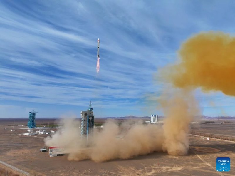 News about - China launches new satellites for space environment exploration -  PHOTOS 