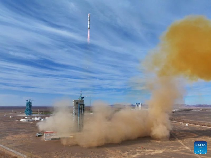News about - China launches new satellites for space environment exploration -  PHOTOS 