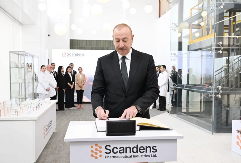 News about - President Aliyev inaugurates new pharmaceutical production facility